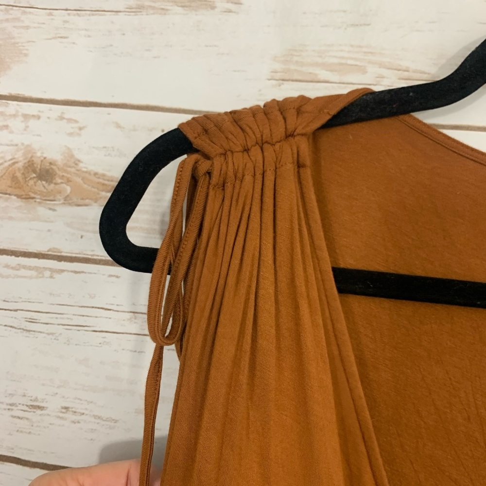 Moulinette Soeurs Anthro Alisande Rust Jumpsuit - Picture 3 of 7